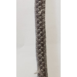 Těsnění dveří pr. 10 mm, typ 84203/3W/0/0/0 - šedé s opletem SORIA    